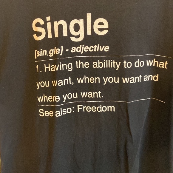 Freedom Black Graphic Tee - Picture 3 of 4